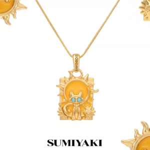 cat tarot pendant 26