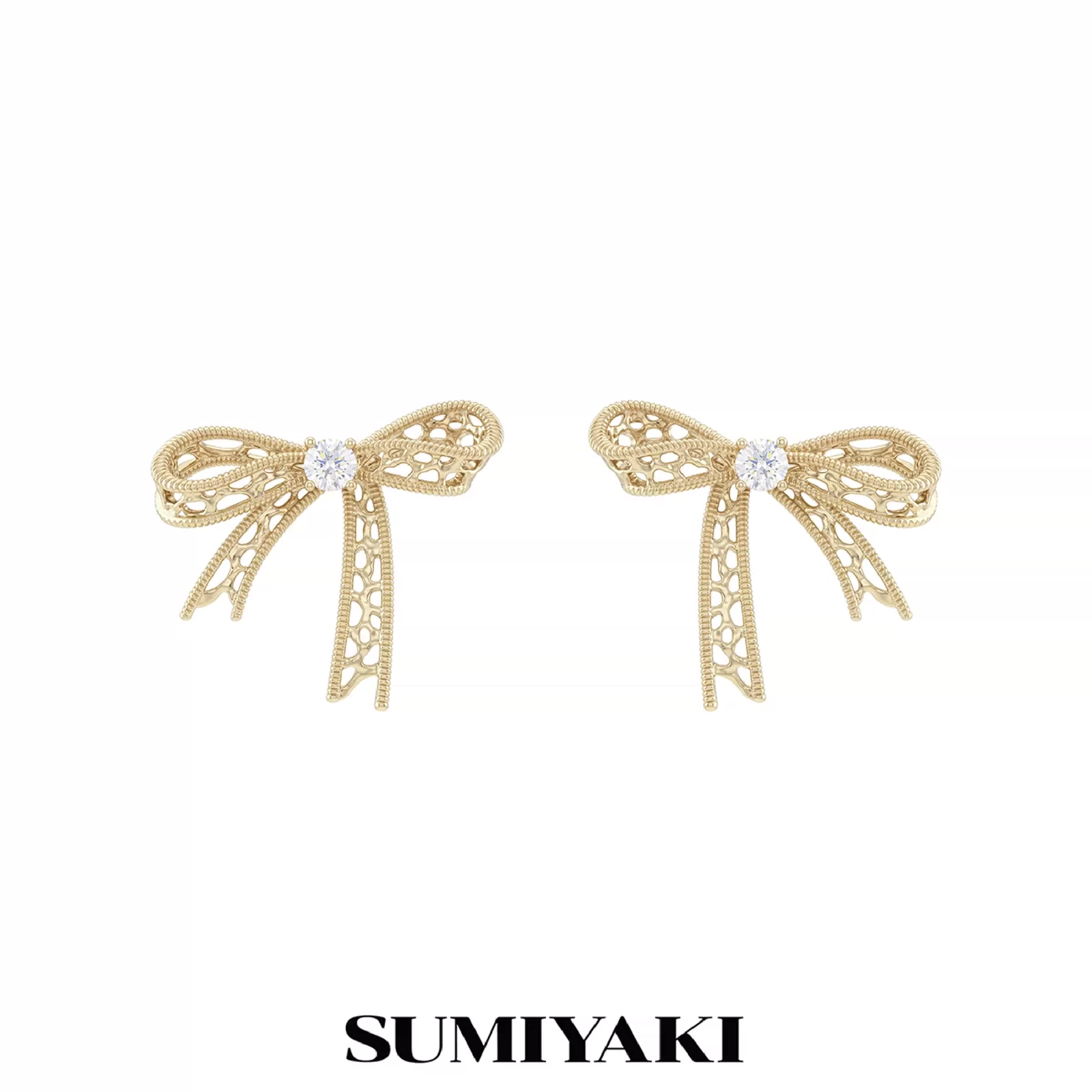 dainty ribbon studs 22 dainty ribbon studs 22