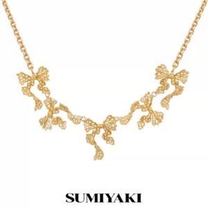 filigree bow choker 22