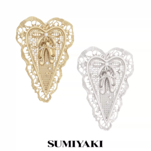 heart lace hair clip 26