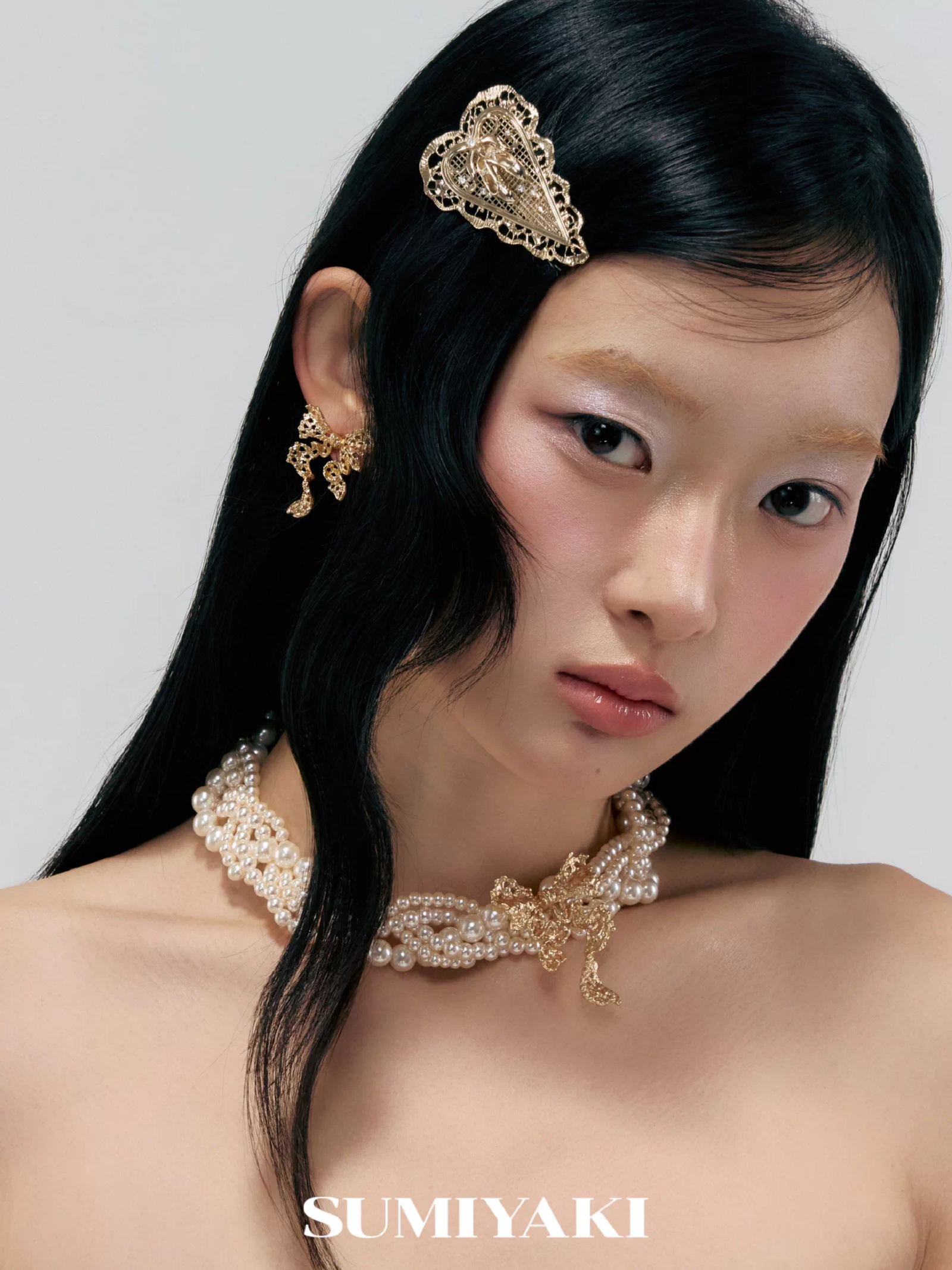 lace bow drop studs 04 lace bow drop studs 04