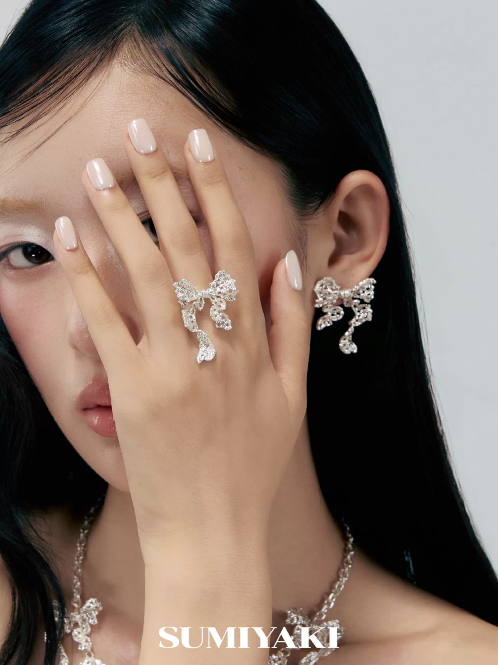 lace bow drop studs 10 lace bow drop studs 10