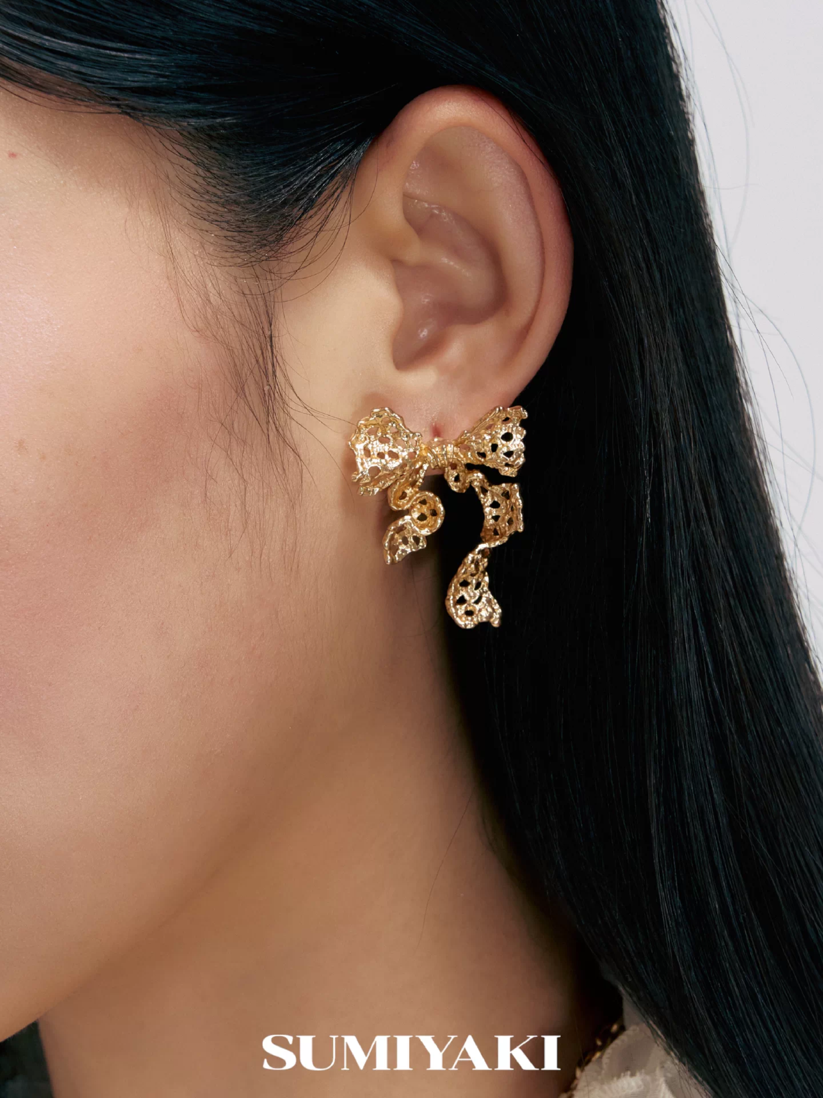 lace bow drop studs 12 lace bow drop studs 12