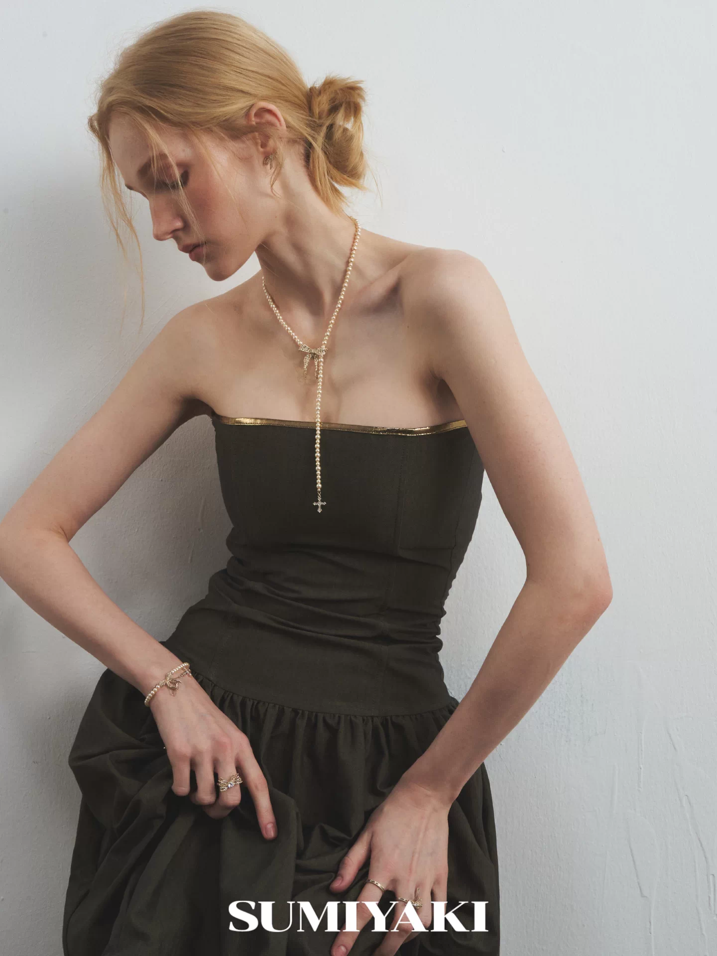 pearl bow y necklace4 pearl bow y necklace4