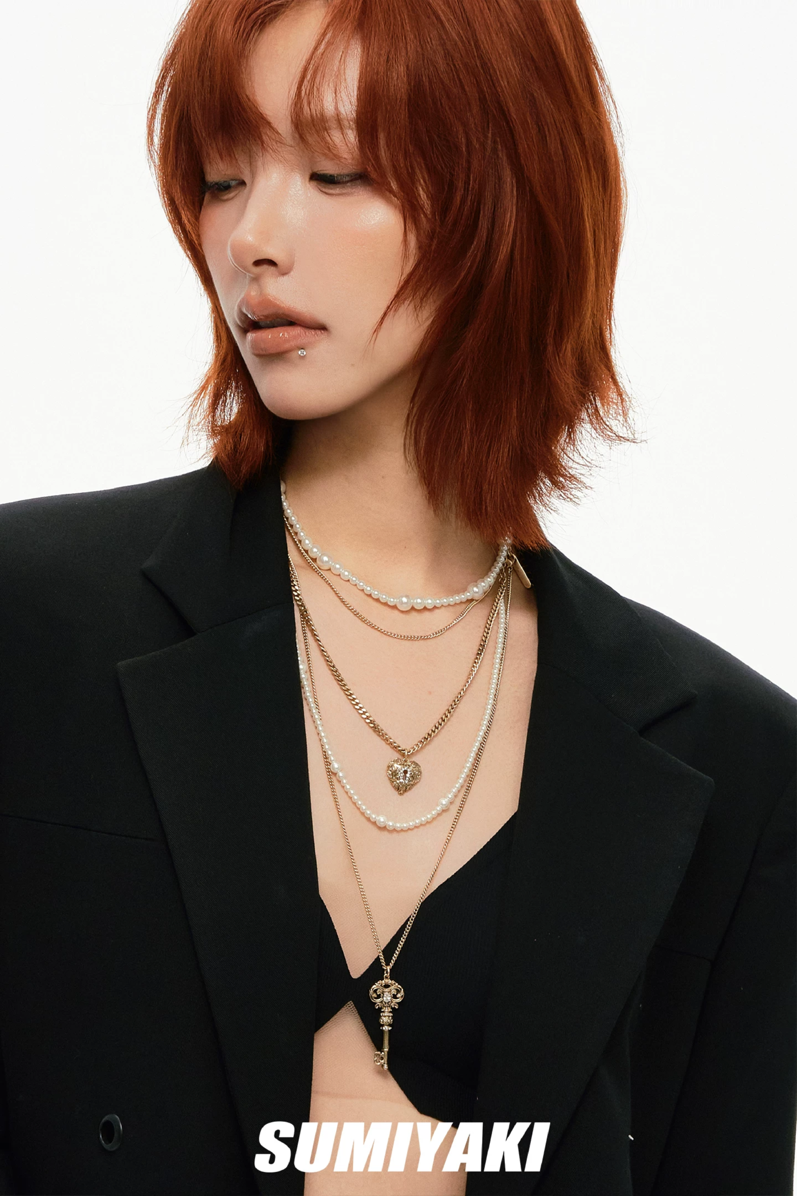 tiered key necklace 01 tiered key necklace 01