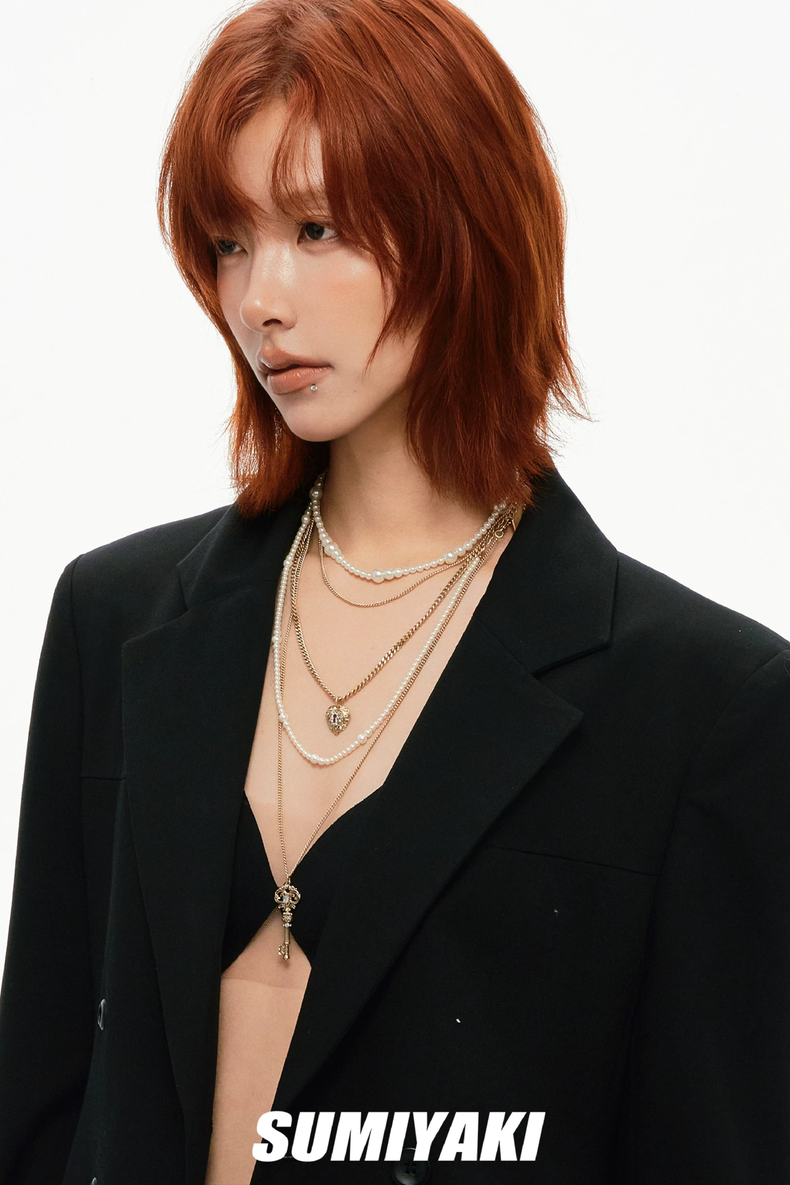 tiered key necklace 05 tiered key necklace 05
