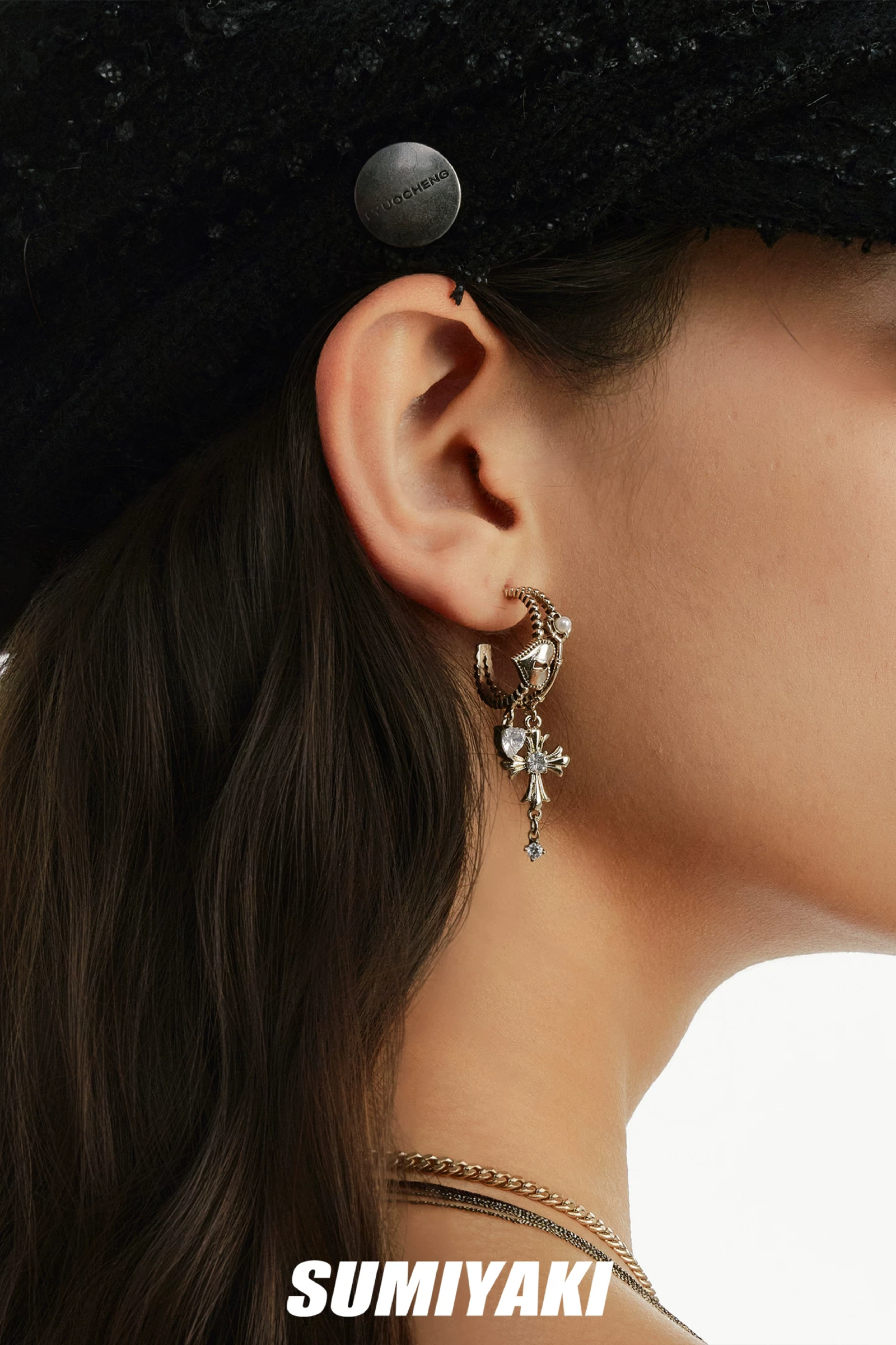 twisted pearl hoops 09 twisted pearl hoops 09